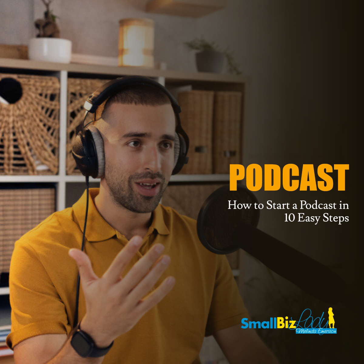 How to Start a Podcast in 10 Easy Steps social image