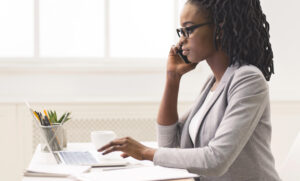15 Ways to Be More Profitable in Your Small Business » Succeed As Your Own Boss 4 businesswoman talkingonphone