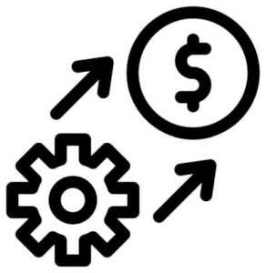 gear to money vector