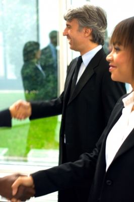 shaking hands